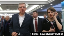 Председатель КГИ, зампред Экономического совета при президенте РФ Алексей Кудрин на IV Общероссийском гражданском форуме