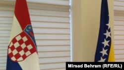 Zastave BiH i Hrvatske