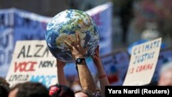 Sa protesta u Rimu, fotoarhiv