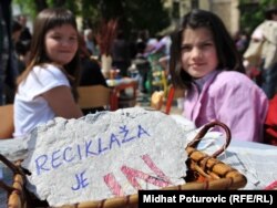 Performans u Sarajevu povodom Dana planete Zemlje - ilustracija