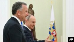 Стив Уиткофф и Владимир Путин, архивное фото