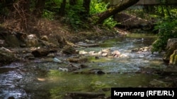 Река Салгир, архивное фото