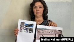 Kalbinur Sidik pokazuje lokaciju jednog od kampova za Ujgure u Kini, kao i neke od uređaja koji su korišteni za discipliniranje zatočenih.