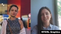 სოფო გელავა (მარცხნივ), ეთო ბუზიაშვილი