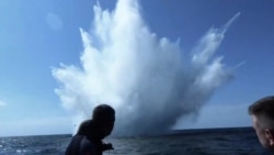 Vežbe ukrajinske mornarice za čišćenje Crnog mora od mina Vežbe ukrajinske mornarice za čišćenje Crnog mora od mina