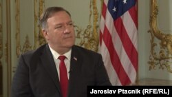 Mike Pompeo u Pragu, 12. kolovoza