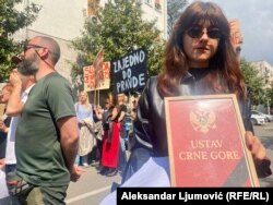 Crni flor na Ustavu Crne Gore