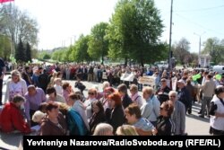 Акція біля мерії в Запоріжжі, 27 квітня 2018 року