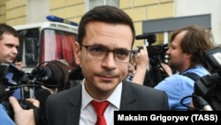 Кандидат в депутаты Мосгордумы Илья Яшин