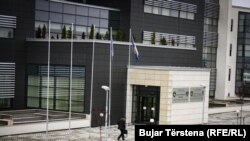 Osnovni sud u Prištini na kojem je u odstustvu osuđen Čedomir Aksić zbog ratnih zločina. Fotografija 18. decembar 2019.
