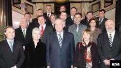 Vlada inaugurirana u siječnju 2008., kada joj je na čelu bio Ivo Sanader