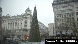 Gigantska jelka, prošlogodišnja glavna dekoracija