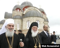 Patrijarh Irinej i vladika Filaret, foto: Tanjug