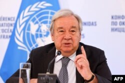 Shefi i OKB-së, Antonio Guterres. Fotografi nga arkivi.