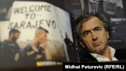 Bernard-Henri Levy, Sarajevo, april 2012.