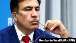 Former Georgian President Mikheil Saakashvili