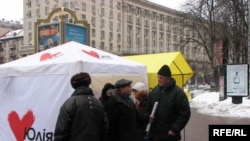 Киев, перед выборами. 16 января 2010 г 