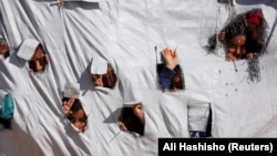 Djeca u kampu Al-Hol, Hasaka, Sirija, april 2019. (ilustrativna fotografija)