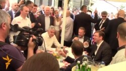 Predsedništvo BiH u šetnji Beogradom Predsedništvo BiH u šetnji Beogradom