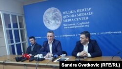 Nenad Rašić na konferenciji za medije u Čaglavici, 23. februar 2021.
