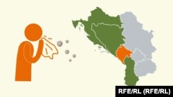 COVID-19: Koja država Balkana ima do 25 zaraženih na 100.000 stanovnika?