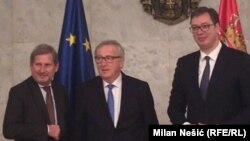 Poseta se u Beogradu očekuje kao ohrabrenje na putu Srbije ka Evropskoj uniji.