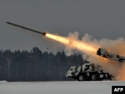 „სმერჩის“ გასროლა სწავლების დროს ბელარუსში, 2011 წელი.