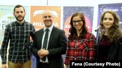 Sleva nadesno: Samir Beharić, Niada Hodžić i Džemila Babić