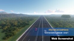 Так должна будет выглядеть трасса "Таврида" в 2020 году