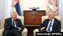 Sastanak Kajla Skata i Tomislava Nikolića