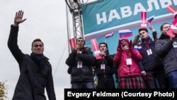 Олексій Навальний у Новосибірську, вересень 2017 року