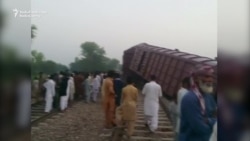 په پنجاب کې د اورګاډو په ټکر کې شپږ کسان مړه ۱۰۰ ژوبل