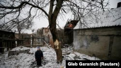 После обстрела в Авдеевке (2 февраля 2017 г.) 