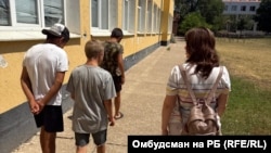 Снимка от посещение на екип на националния омбудсман в интерната "Христо Ботев" в село Варненци, разпространена на 30 юли 2025 г.