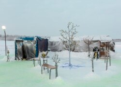 На Водохреща в Якутську ставлять намет для крижаних купань