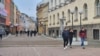 Bosnia and Herzegovina: city promenade, city center, Gospodska Street, Banjaluka, January 16, 2025
