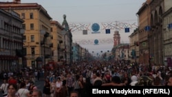 Санкт-Петербург, праздник "Алые паруса"