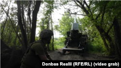 САУ "Богдана" в Харьковской области ведет огонь по позициям российских войск