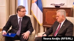 Aleksandar Vučić i Tomislav Nikolić