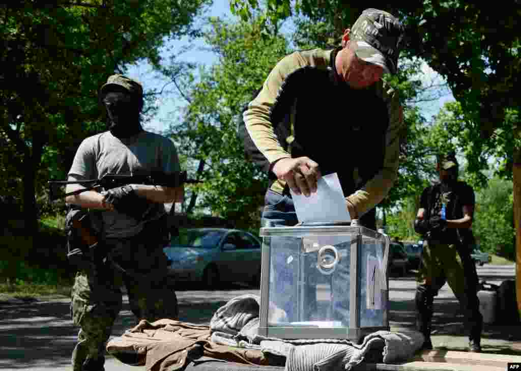 «Референдум» у Слов’янську, 11 травня 2014 року