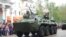В параде в Севастополе участвовала бронетехника