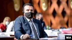 Премиерот Зоран Заев во Собранието.