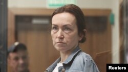 Alsu Kurmaševa u sudnici u Kazanju, Rusija, maj 2024.