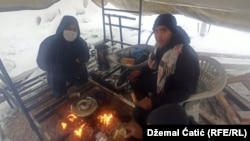 Migranti u kampu 'Lipa' dočekali prvi snijeg