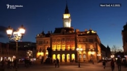 Skup ekstremnih desničara u centru Novog Sada Skup ekstremnih desničara u centru Novog Sada