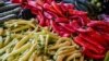 Kosovo: Market, vegetables