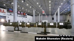 Частина ракетного комплексу SSC-8/9M729 на презентації 23 січня 2019 року в Москві