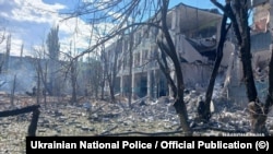 Последствия обстрела Херсона, октябрь 2024 года