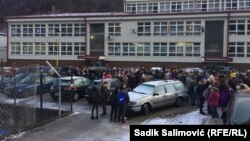 Protest je trajao jedan školski čas