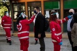 Grčka i Češka Republika su članice grupe od sedam zemalja sa uspešnim odgovorom na pandemiju, koje je okupio austrijski kancelar Sebastijan Kurc (fotografija: Atina, 20. april 2020)